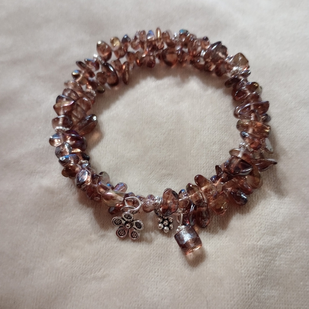 Beautiful Gemstone Memory Bracelet